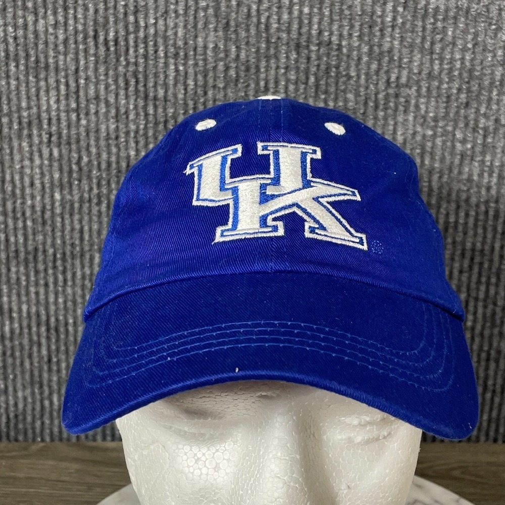 VTG Kentucky Wildcats Hat‎ Cap Strap Back NCAA College Basketball Blue Retro 90s